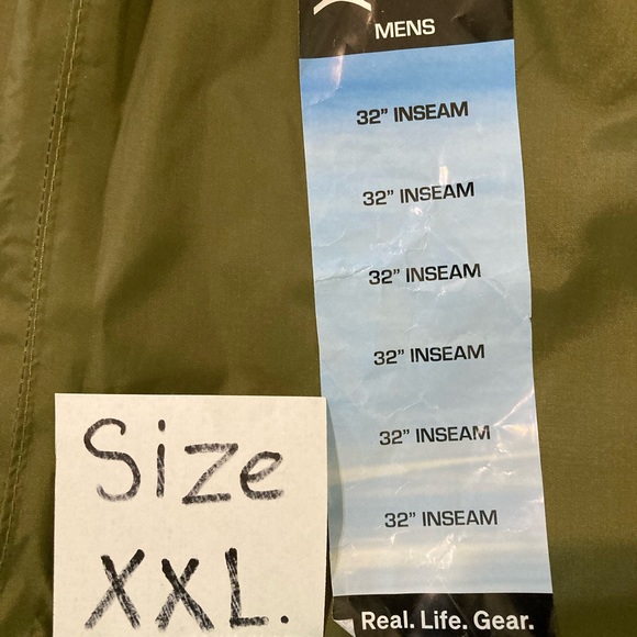 NWT ARCTIX men’s weatherproof army green pull-on pants size XXL - Picture 2 of 15